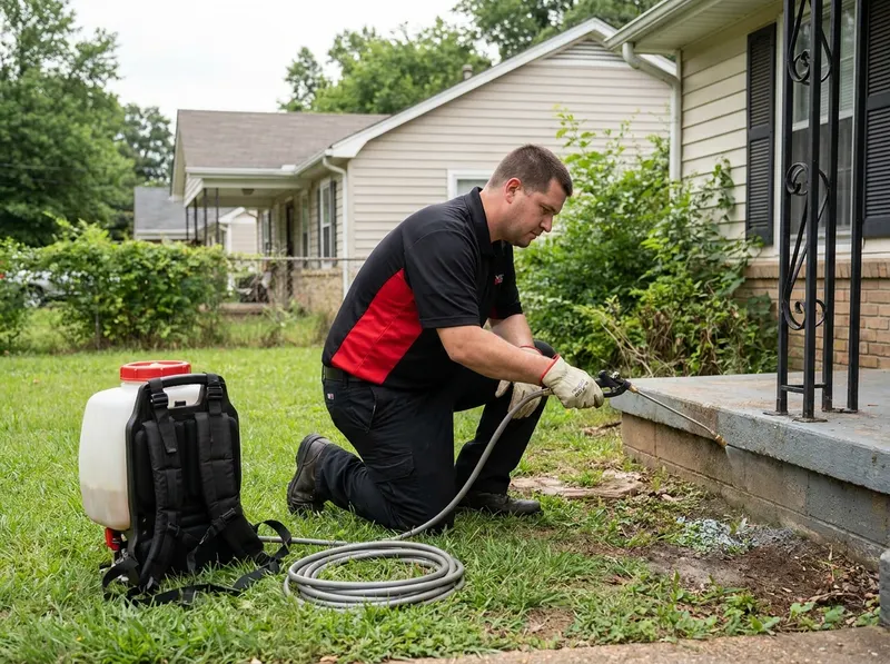 Flea and Tick Yard and Interior Protocol in Memphis, TN