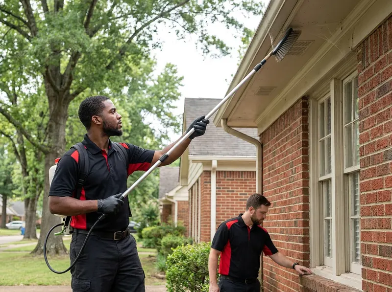 Spider Suppression and Web Abatement in Memphis, TN