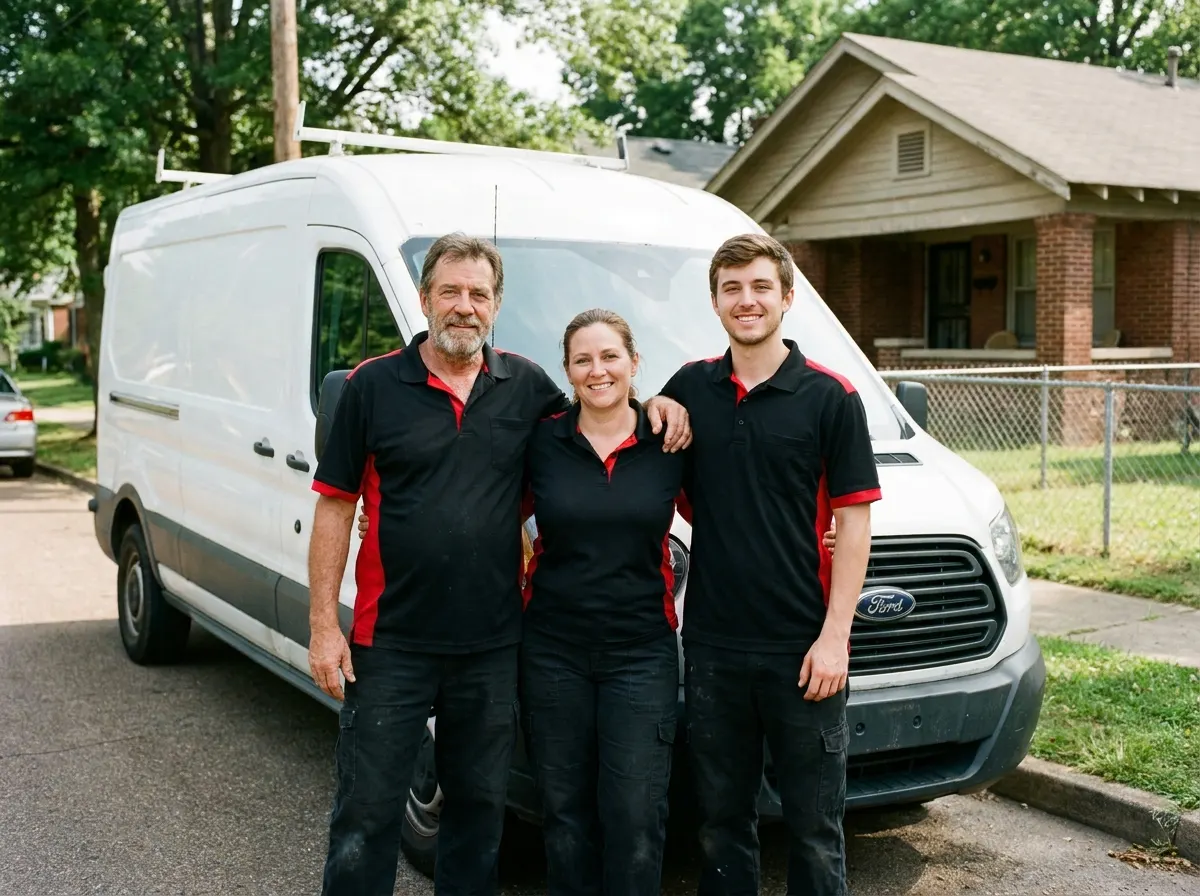 GraniteWing Pest Care pest control service team in Memphis, TN